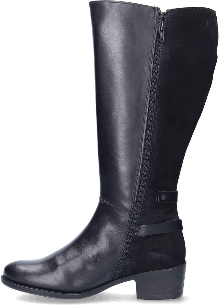 JJ Footwear Versailles Stiefel in Übergrößen Schwarz 1418500-199Zwart in Weite XXL