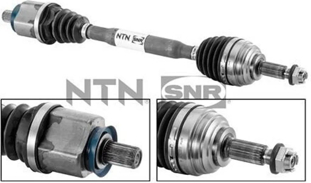 Transmission gauche pour Modus et Logan I - Référence SNR DK55.086 OE