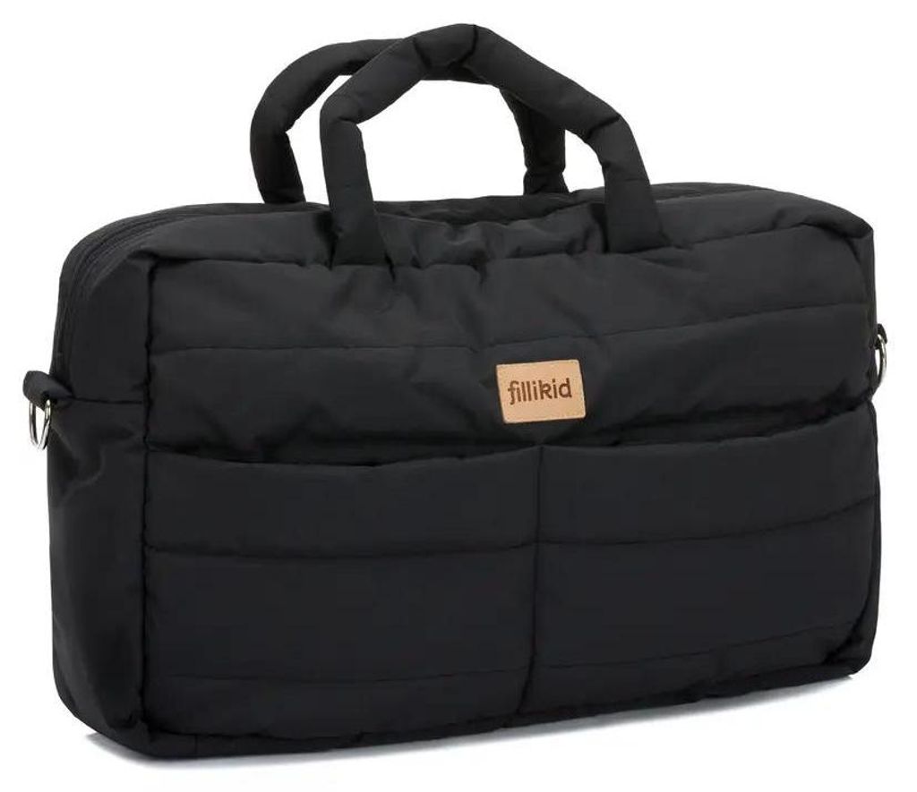 Fillikid Wickeltasche Toulouse schwarz Produktbild 