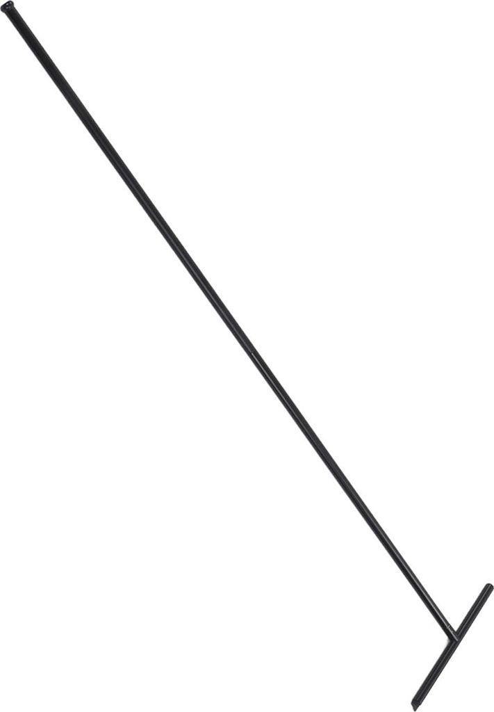 Multifunktionaler Bodenwischer - Verstellbarer langer Stiel - Gummiblatt - Edelstahlstange - Natürlicher Silikon - Fliesen Terrasse Garage