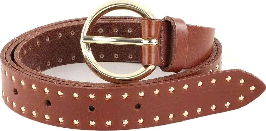 Vanzetti Pelle cintura Slim Belt W105 Cognac marrone