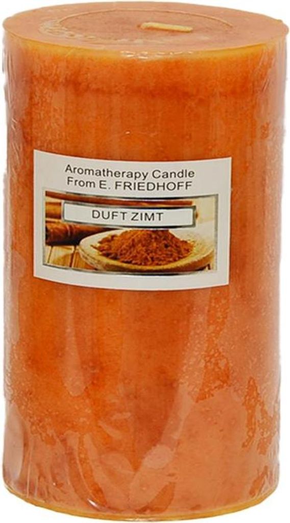 Duftkerze Stumpenkerze Zimt 9,5 cm Produktbild 