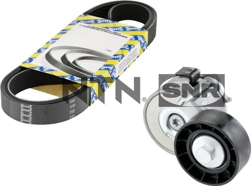 Courroie d'accessoire SNR KA85806 haute résistance pour Fiat Doblo