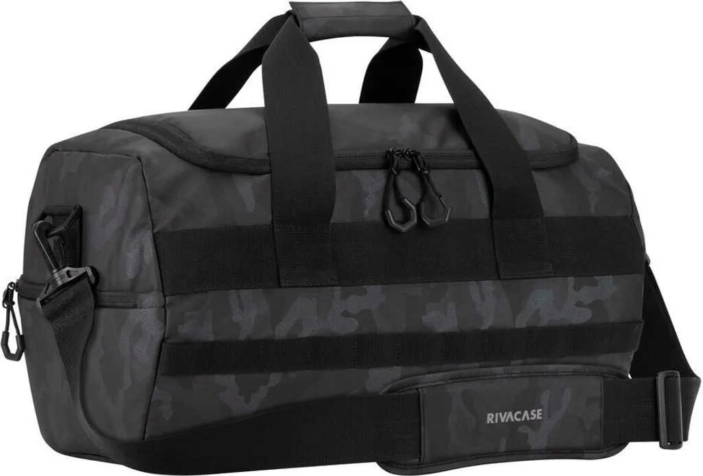 Rivacase Sherwood Borsone Viaggio 30L Camouflage - Comfort e Stile