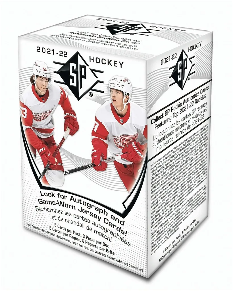 2021-22 NHL SP Hockey Mass Blaster Box : Cartes à collectionner NHL