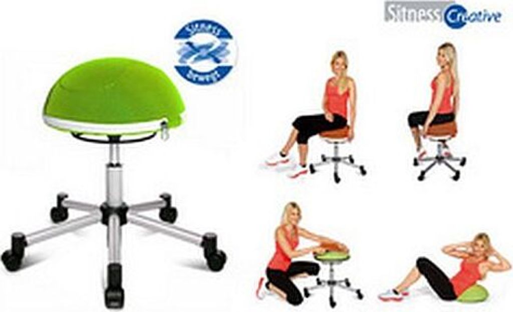 TOPSTAR Sitness Half Ball Ballsitz grün Produktbild 11