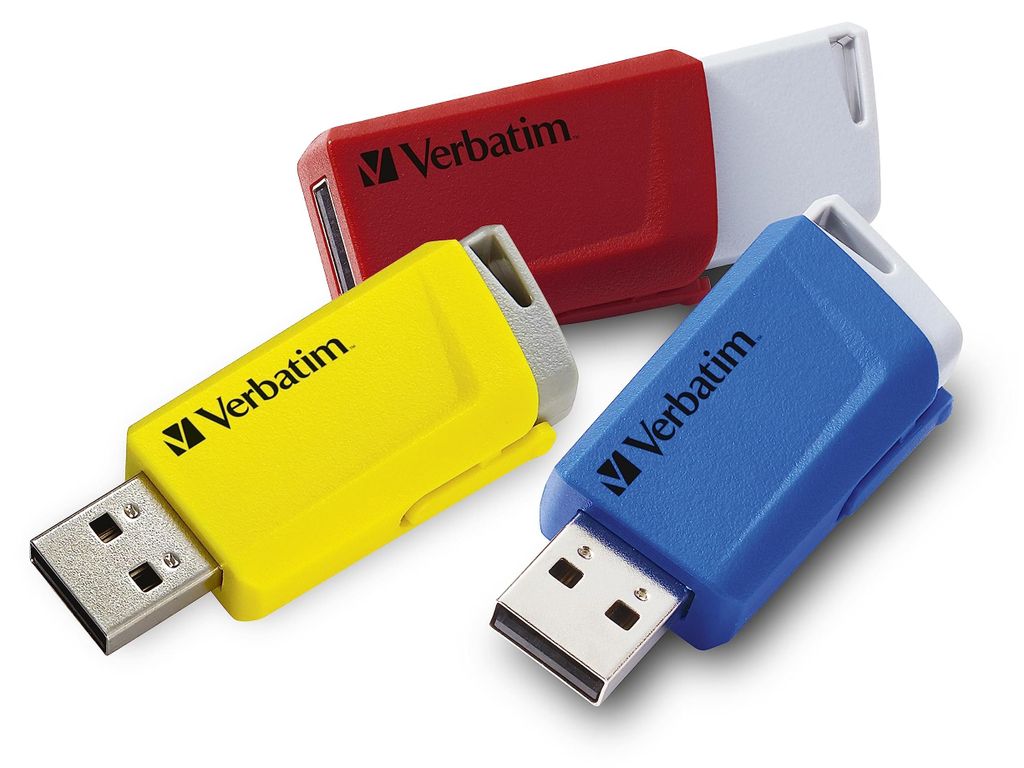 Verbatim Store 'n' Click - USB-Stick, USB 3.2 GEN1 - 3x16 Produktbild 