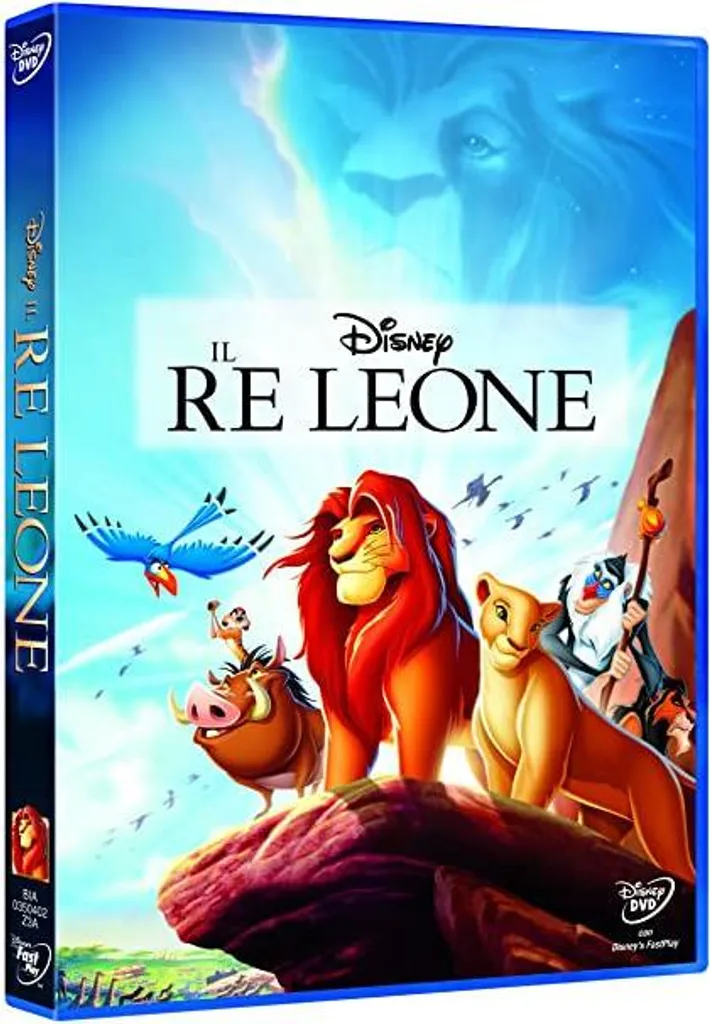 DVD Le Roi Lion Italien - Trouvez enfin cette version rare de Disney