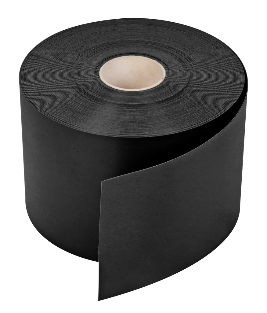Alberts 634698 Bande de Protection Visuelle Noir Mat 50m RAL 9005