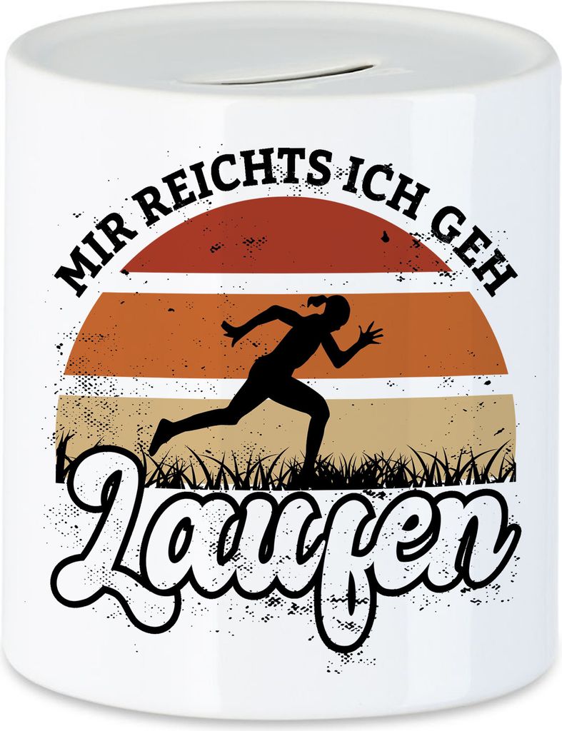 Mir Reichts Ich Geh Laufen Spardose Läuferin Laufen Sport Leben Hobbie Laufschuhe Joggen Running Laufhose Freizeit