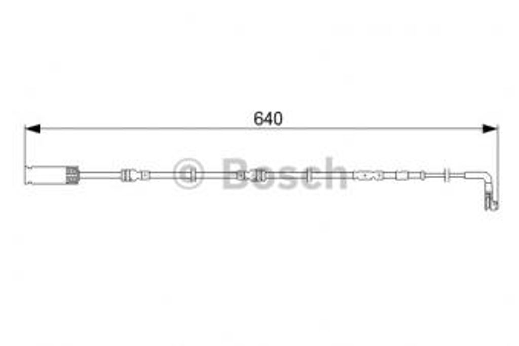Bosch Warnkontakt, Bremsbelagverschleiß 1 987 473 045