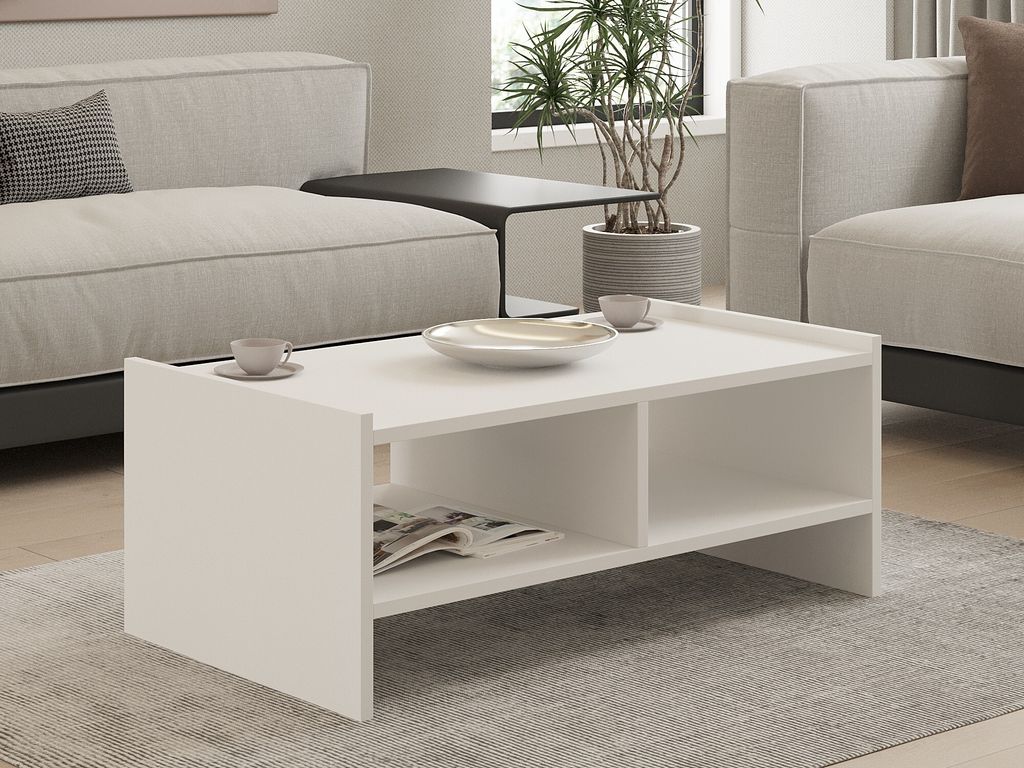 Skye Decor, Pera - White, Couchtisch, Weiß, 100 % Produktbild 