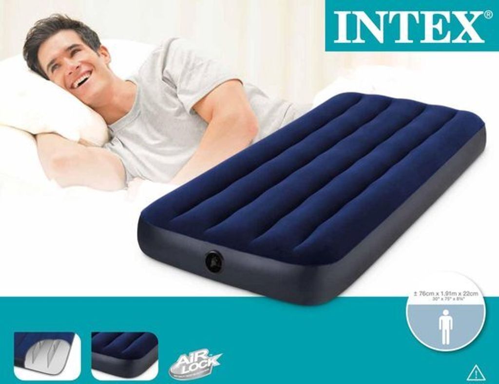 Materac dmuchany 191 x 76 x 25 cm INTEX 64756 Produktbild 25