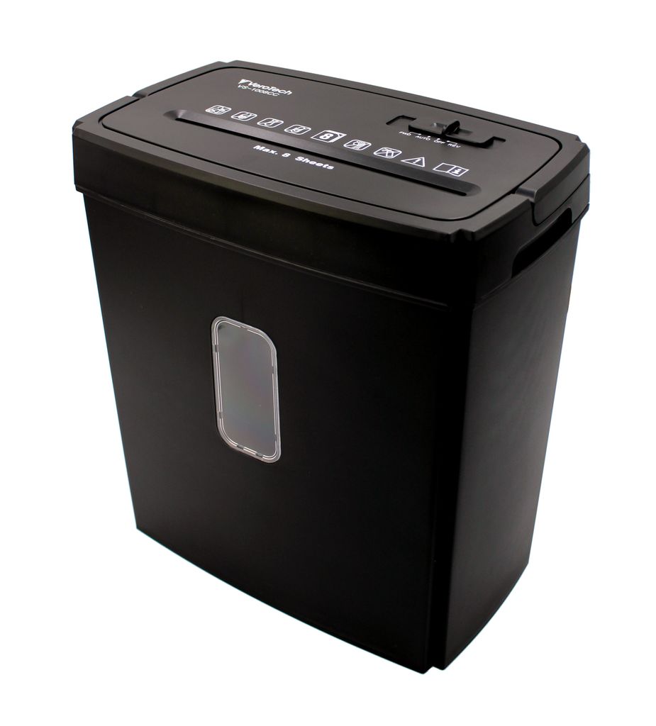Verotech VS-1008CC Aktenvernichter / 8 Blatt / 4 x 35 mm / Produktbild 