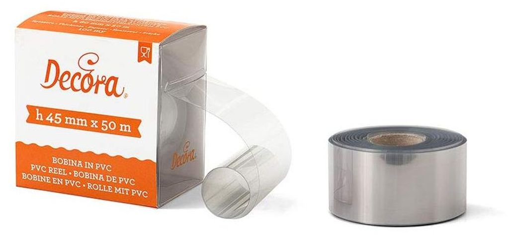 Film di acetato per dolci 4,5 cm x 50 m Immagine del prodotto 