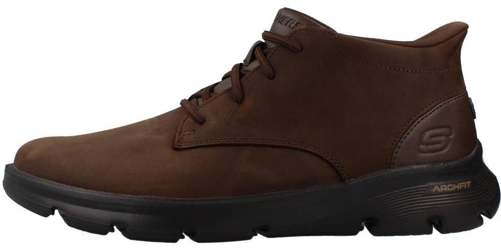 Skechers Arch Fit Garza  Veterschoenen Hoog - donkerbruin - Productafbeelding 
