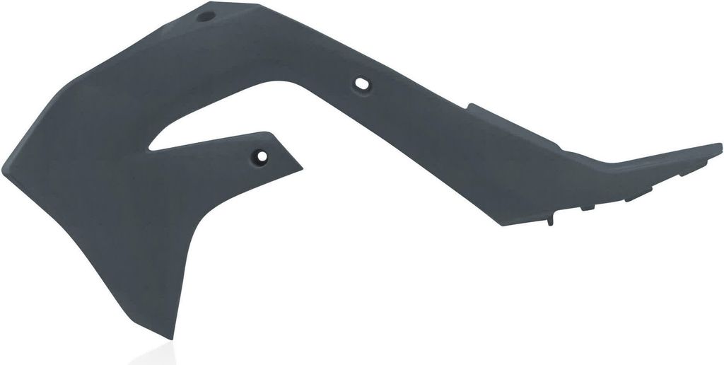 ACERBIS metallgraue Kühlerseitenteile für KAWASAKI