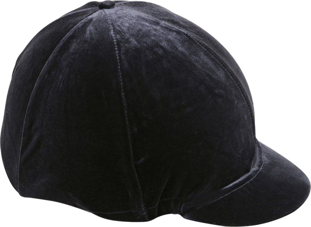 Shires - Helmüberzug, Samt ER636 (53 cm - 57 cm) (Schwarz) Produktbild 