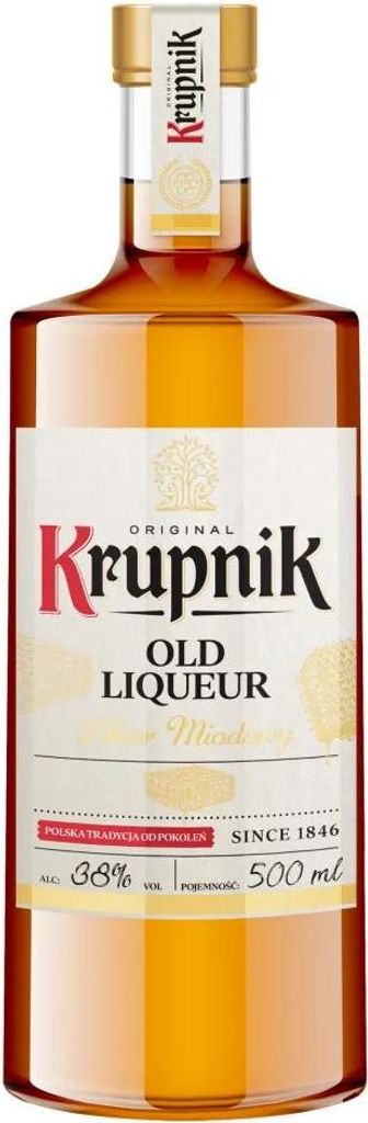 Premium “Old Krupnik” Honiglikör 38% vol. 500ml Produktbild 