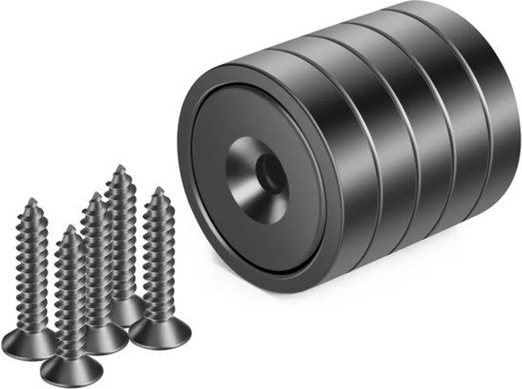 Aimants 20 mm lot de 5 pour cuisine et bureau fixation mémo et photos