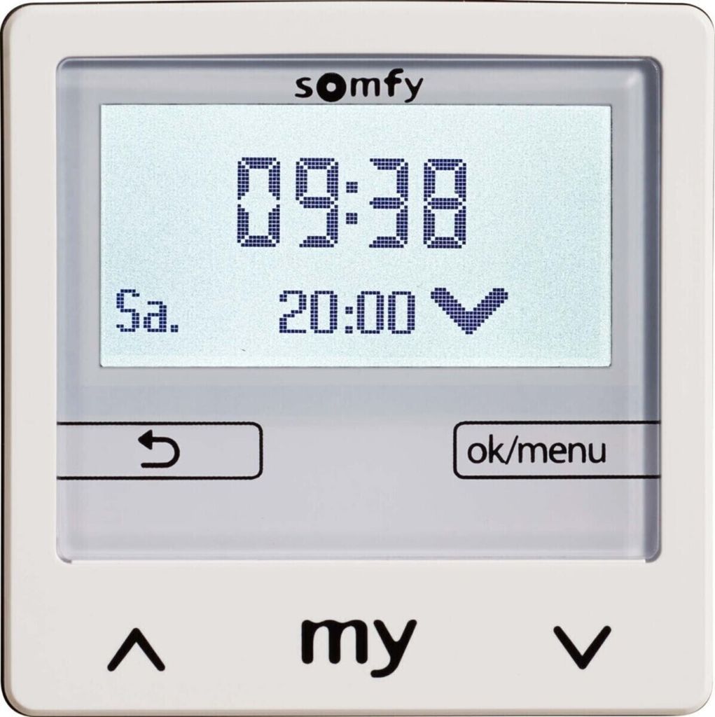 Somfy Chronis Smoove IB+ Pure White bez rámu 1805284 Obrázek produktu 
