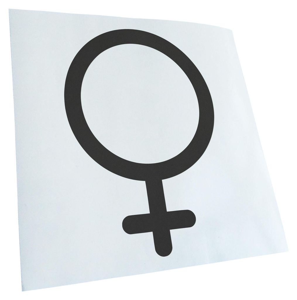 Kiwistar - Autoaufkleber - Weibliches Geschlecht - Grau - 10x7cm - Aufkleber für Auto, Laptop, Fahrrad, LKW, Motorrad mehrfarbig JDM Decal Racing