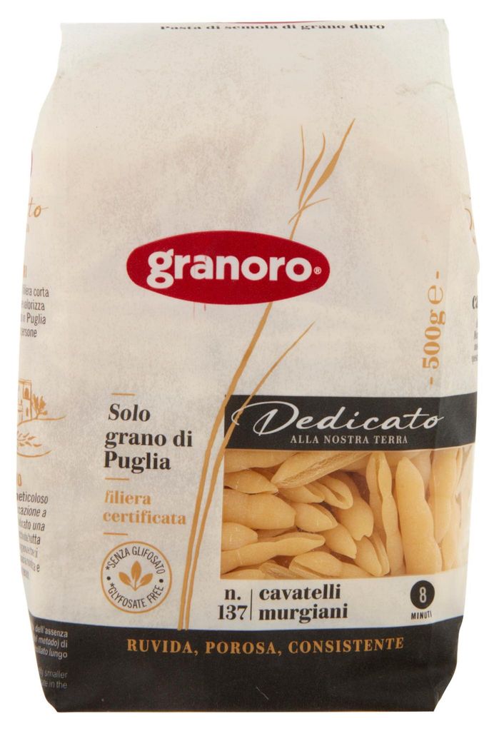 Cavatelli Murgiani N°137, 500 g, marque Granoro Image du produit 