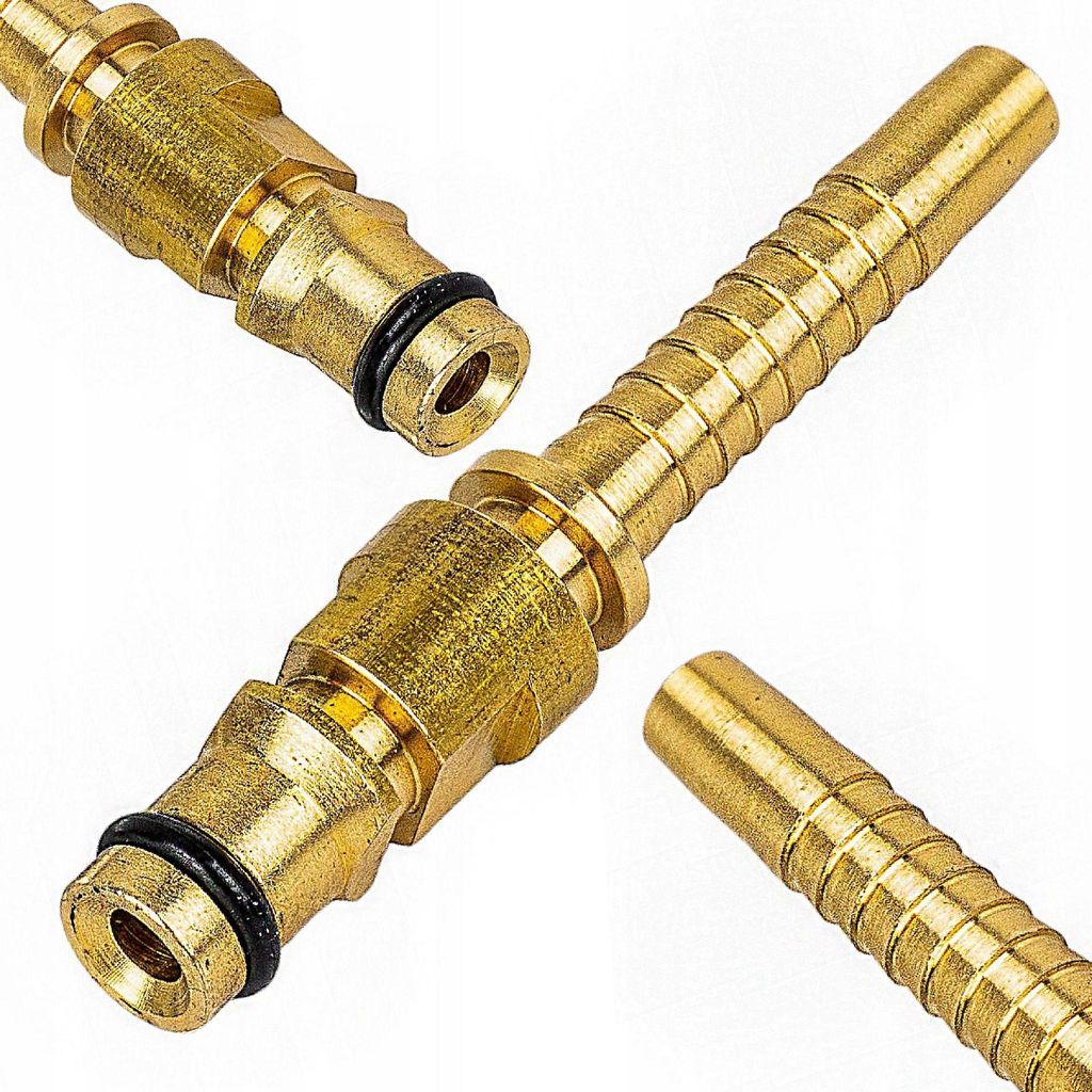 Rosfix DN6 Schlauchanschluss für Kärcher – Düsenschutz | Click-Stecker 8,6 mm | Ideal für Reinigungsarbeiten | Zubehör für Hochdruckreiniger