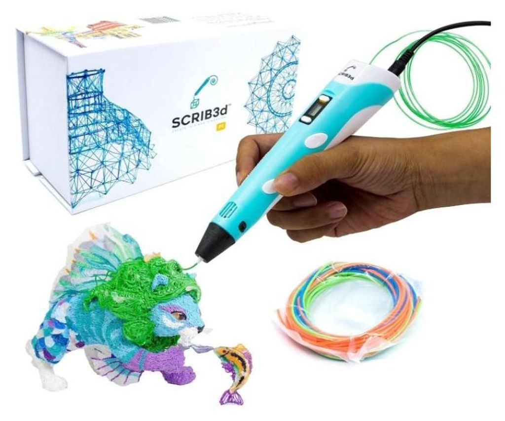 SCRIB3D P1 Stylo d'impression 3D avec indicateur - Contient Image du produit 