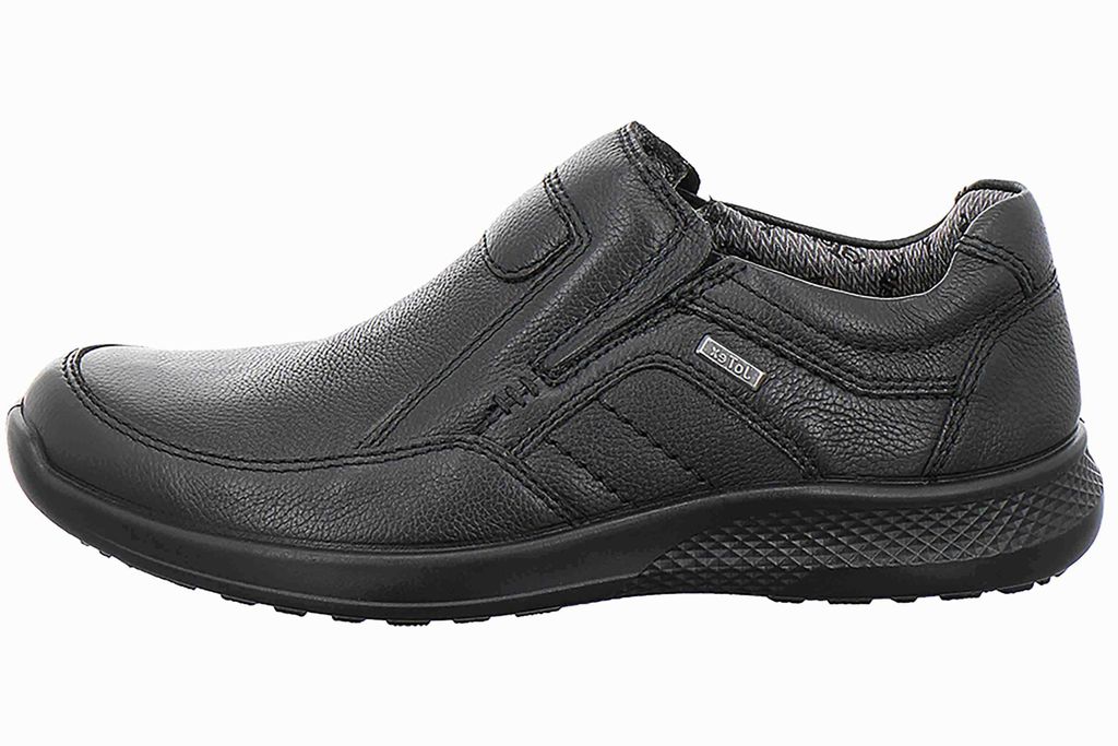 Jomos CAMPUS Slipper in Übergrößen Schwarz 322902 26 000 große Herrenschuhe