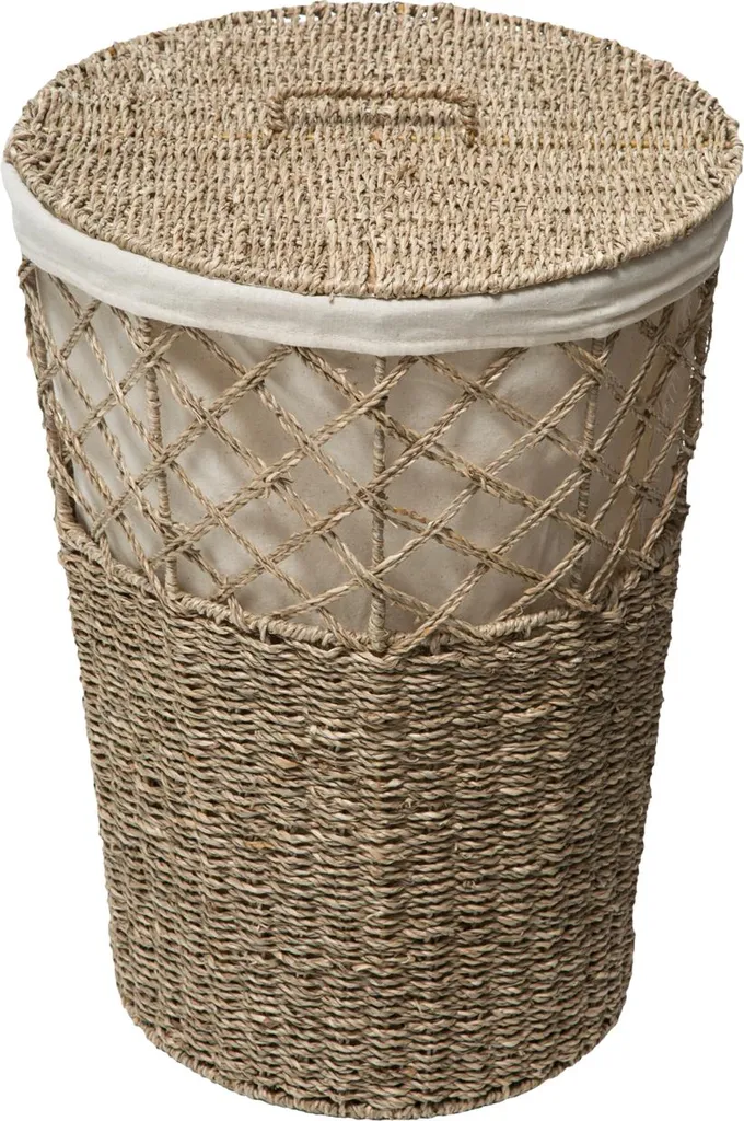 Panier à linge en roseau 15 l Korn 5 five simply smart - Naturel