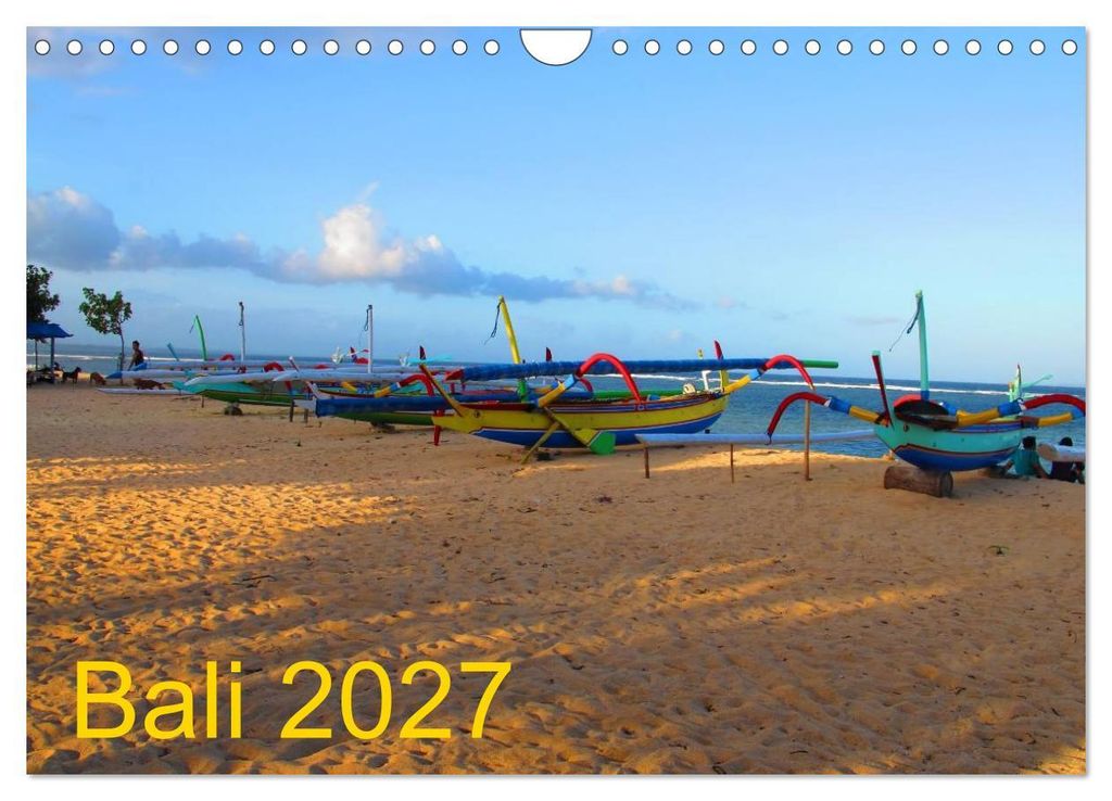 Bali (Wandkalender 2027 DIN A4 quer), CALVENDO Monatskalender