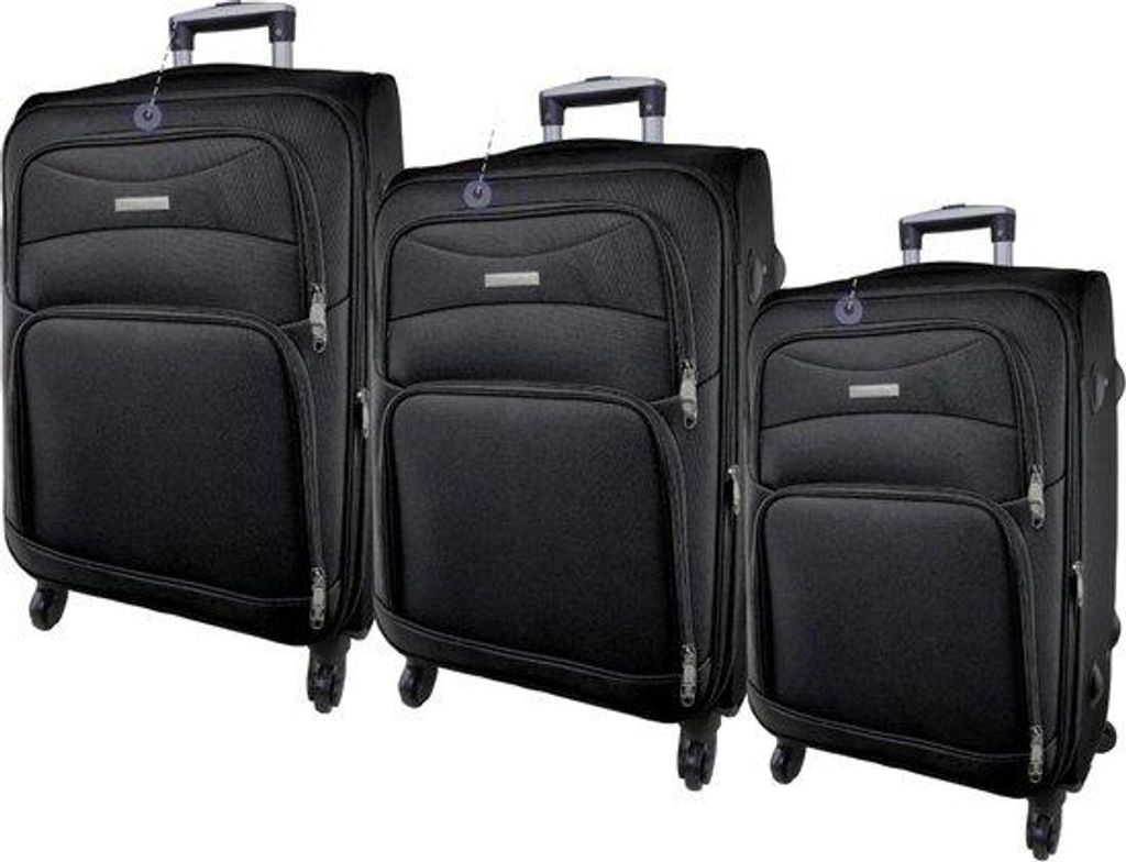 Famanu Koffer set, 3-delig - Praktische reiskoffers in Productafbeelding 