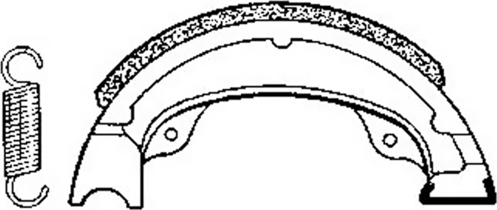 SPECIALBRAKESHOE Bremsbeläge D.95 x 20mm