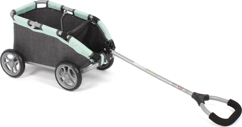 Ziehwagen "SKIPPER" melange anthrazit-mint, der Bollerwagen Produktbild 