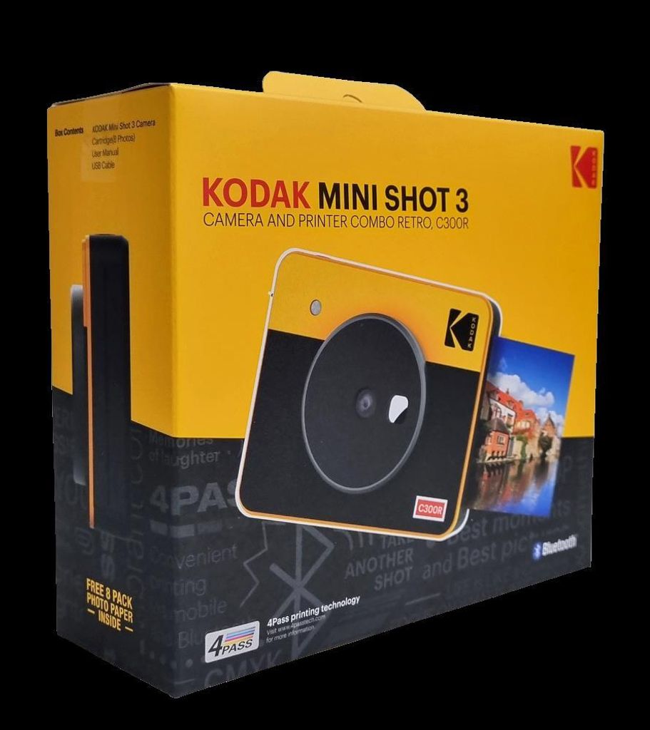 Kodak Mini Shot3 Retro 4Pass 2in1 Kamera & Drucker retail