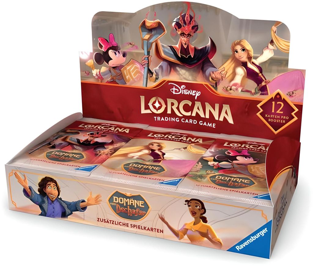 Disney Lorcana Domäne von Dschafar Booster Display (24 Produktbild 
