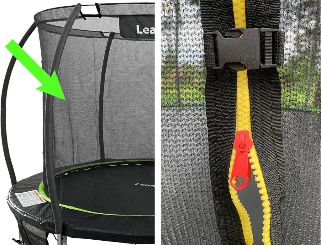 Filet de sécurité pour trampoline 14 pieds résistant aux UV - Intérieur