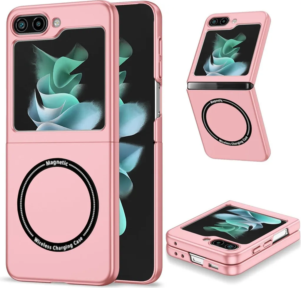 Cover Rosa Samsung Flip7 FE Magsafe - Elegante Protezione Magnetica 5G
