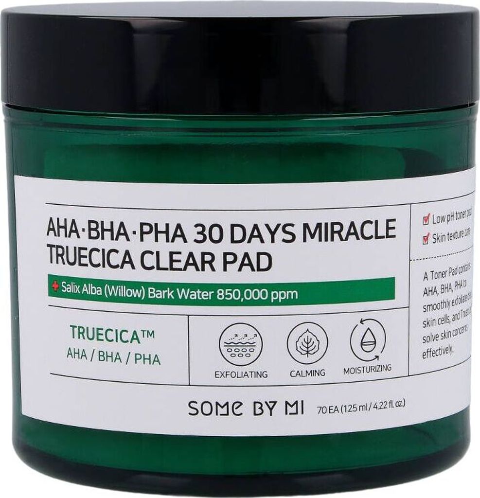 SOME BY MI AHA BHA PHA 30 Days Miracle Truecica Clear Pad Zdjęcie produktu 