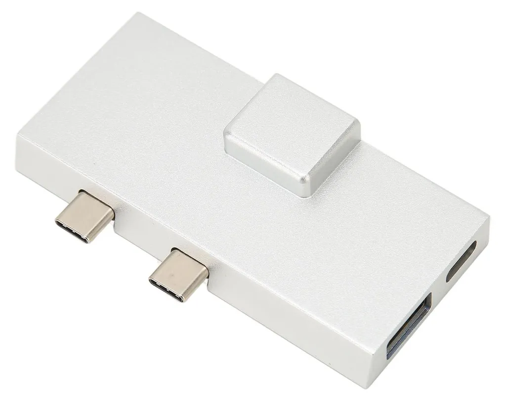Adaptateur Hub USB-C Double pour Surface Pro 8 et 9 - Station 7 Ports
