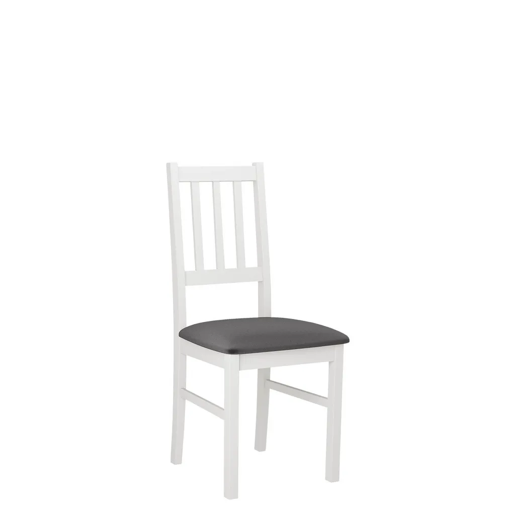 Sedia per la cucina EDON 4 - bianco / grigio scuro