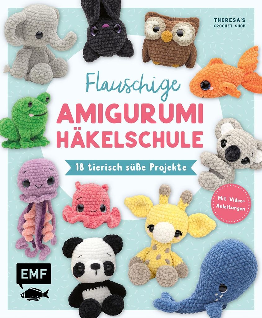 Flauschige Amigurumi-Häkelschule Immagine del prodotto 