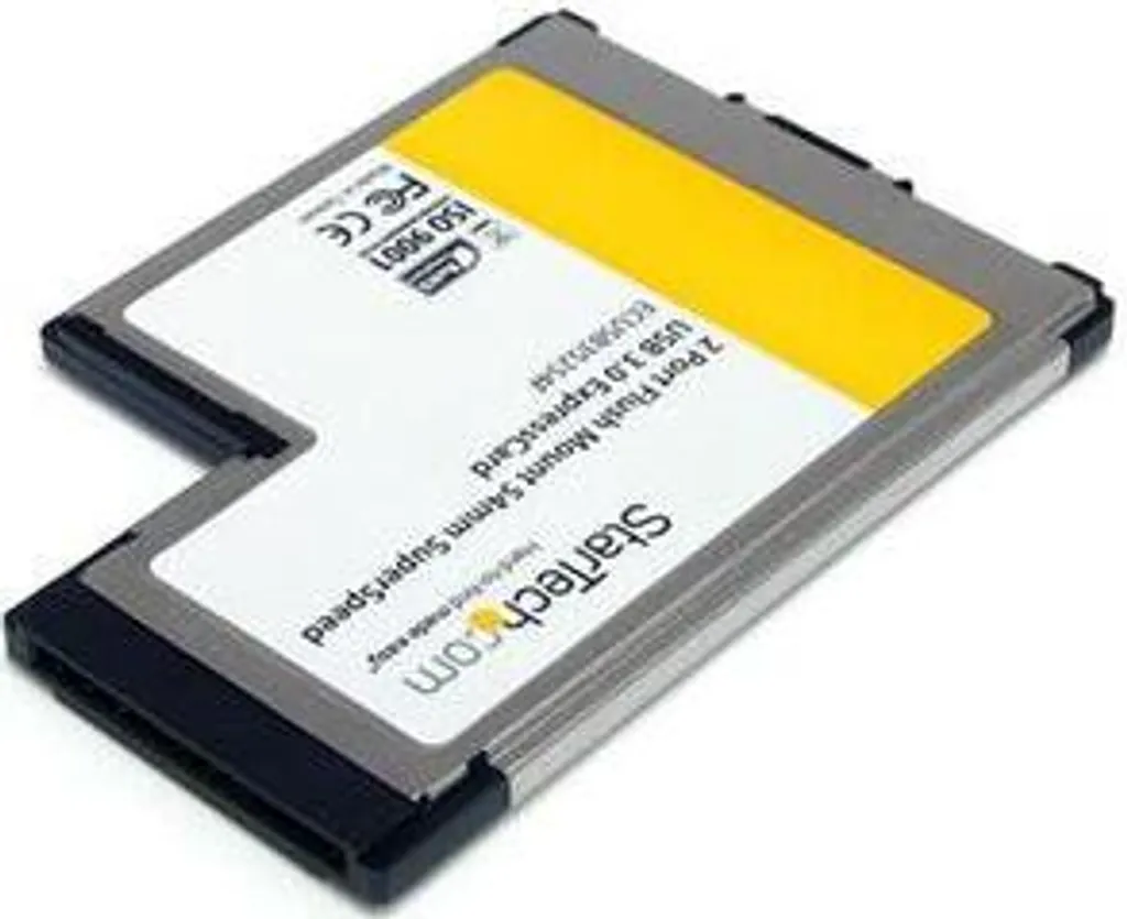 StarTech.com 2 Porte USB 3.0 ExpressCard 54mm - Velocità UASP Estrema - 2