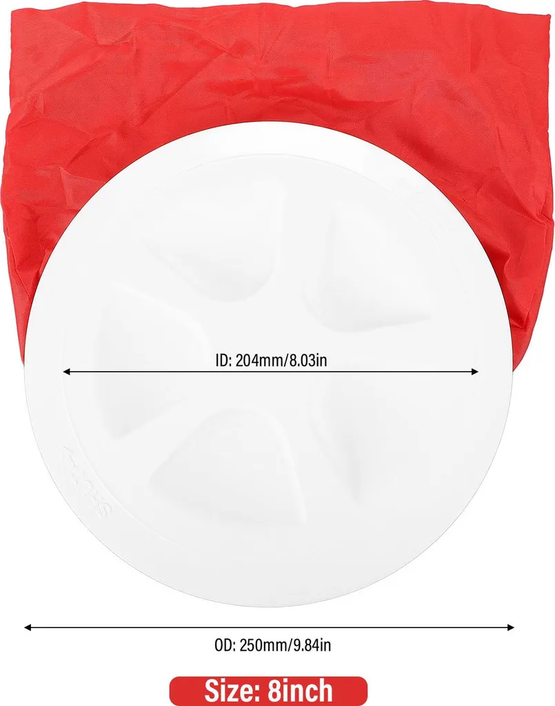 Elegante Kit Ispezione Deck Plate 8 Pollici Bianco per Yacht Luxury