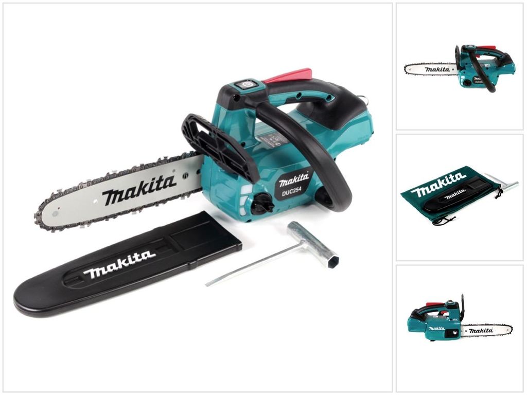 Makita DUC254Z, 48,2 cm, Bezkartáčový, 24 m/s, Modrá, 0,14 Obrázek produktu 