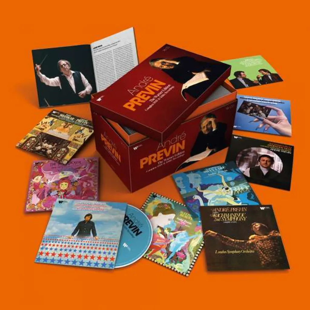 Édition remasterisée André Previn Warner enregistrements audio haute fidélité