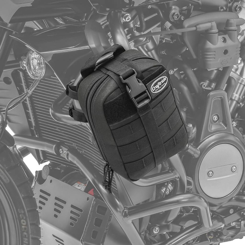 Sturzbügeltasche Dark Gear für Motorrad Schutzbügel 4L Produktbild 