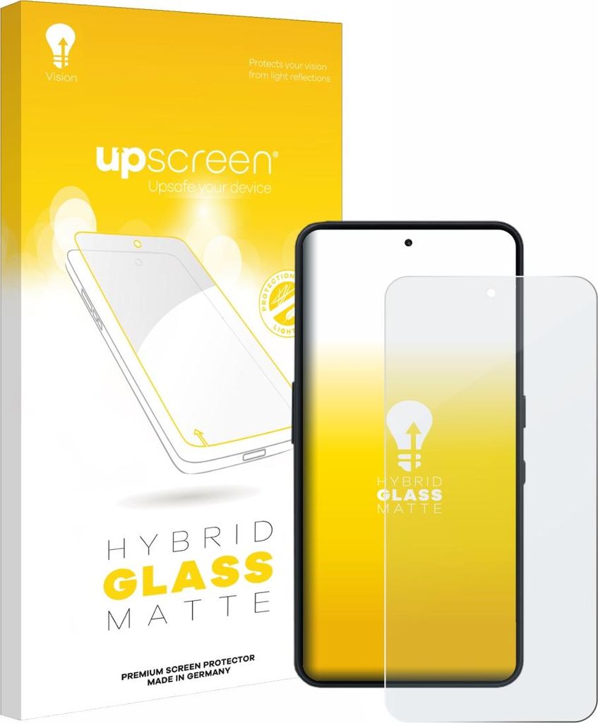 upscreen Entspiegelungs Schutzglas für Nothing Phone (3a) Lite Schutzfolie Panzer Folie Glas Display Schutz matt