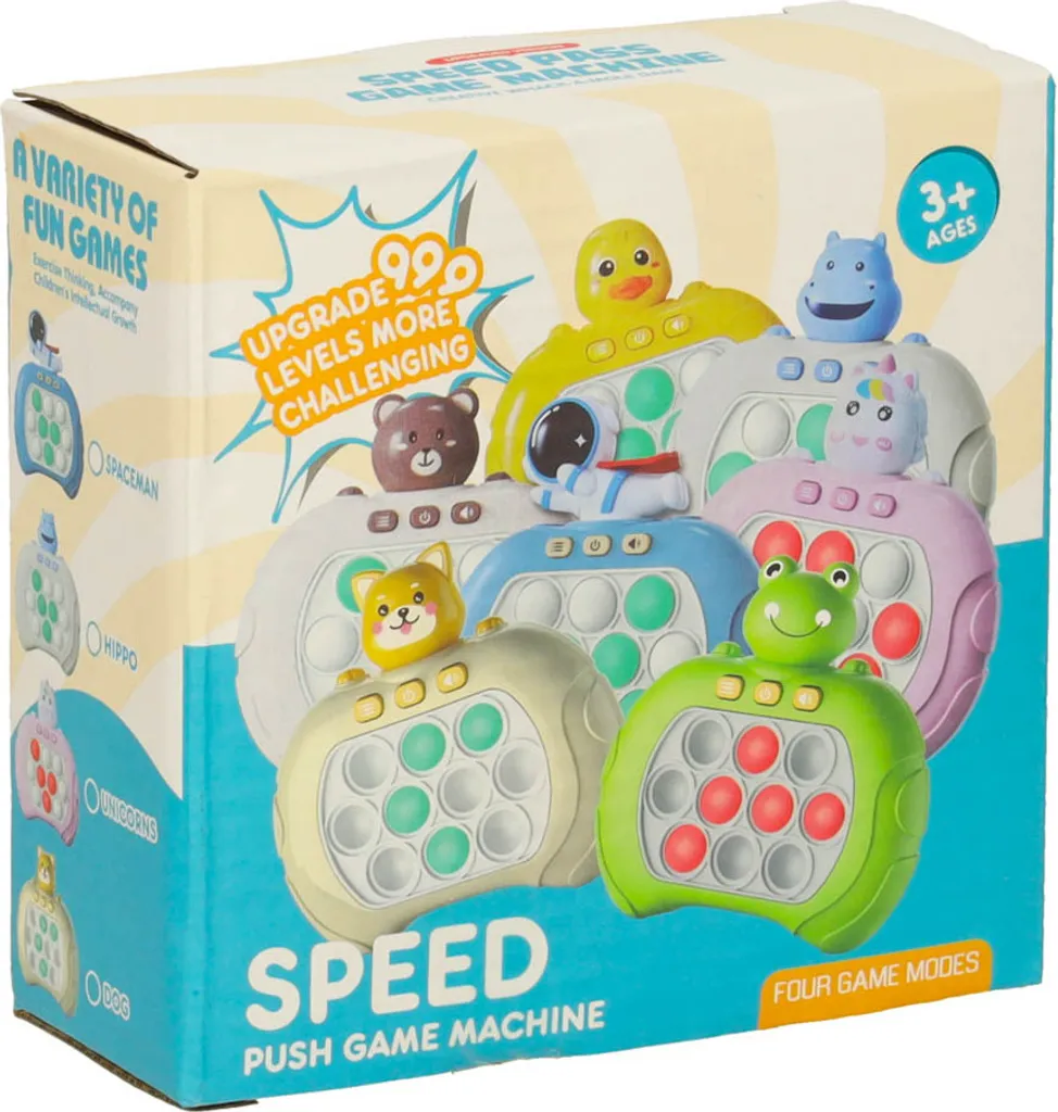 Console de jeu sensorielle Quick Push astronaute pour la concentration - 13